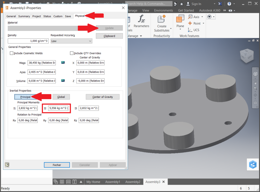 How to obtain it in Inventor — step 6