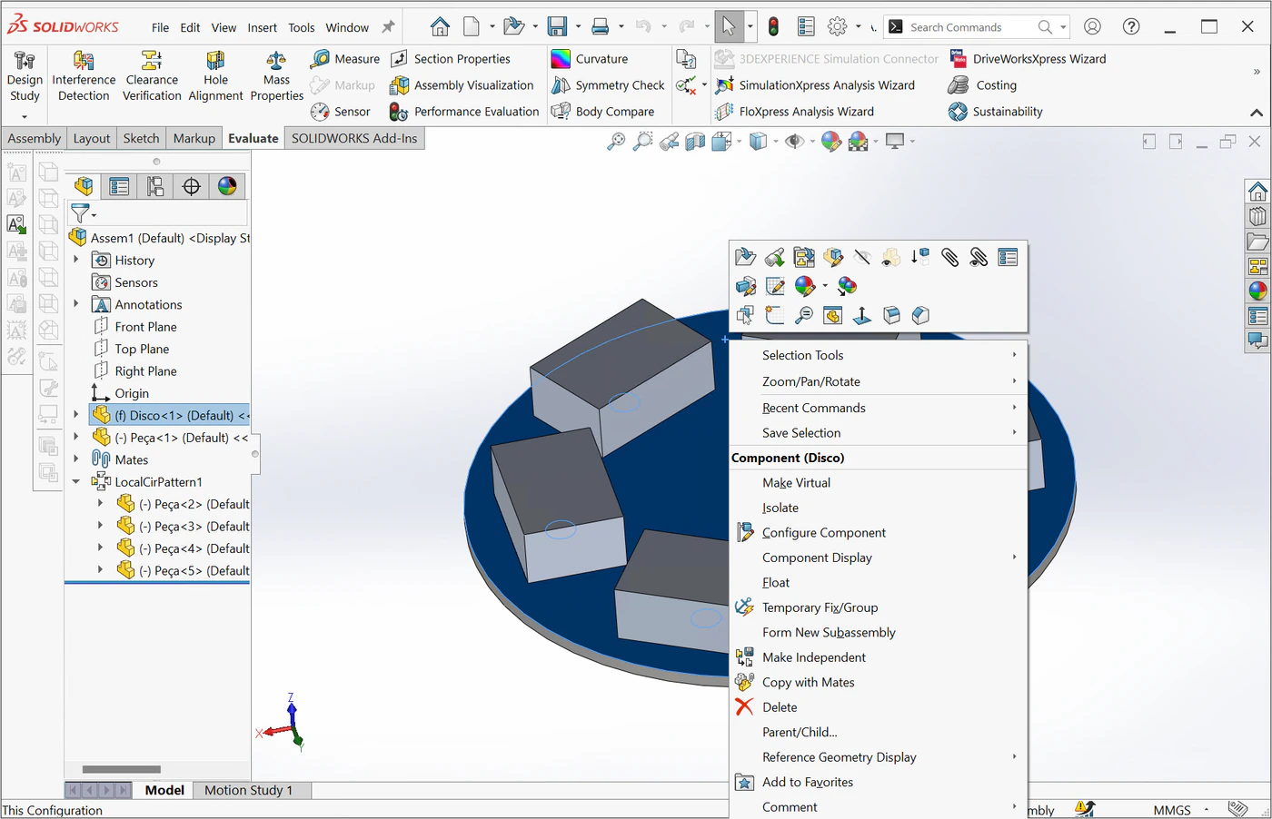 SolidWorks - etapa 2