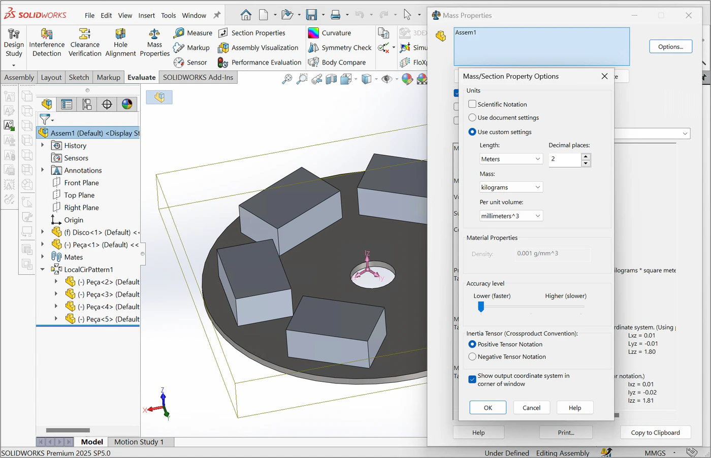 SolidWorks - etapa 5
